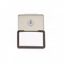 매표 스탬프패드(120x80mm 투명) STAMP 잉크 오피스 도장 계약 인주 문구 나무 케이스 스템프 사무, 단품