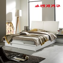 트윈헤드h 평상형 침대세트 슈퍼싱글SS(컴포트퓨어 본넬매트리스, 아이보리