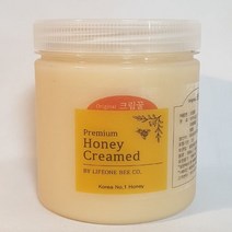 유럽식 크림꿀 600g 국내산 100% 야생화향 벌꿀 Korean farmmer Creamed Honey, 자연사양혼합맛, 1개