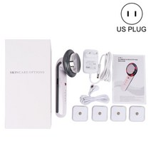 고주파온열 마사지기 치료기 가정용 초음파 리프팅 셀룰라이트 바디 슬리밍 물방울리프팅 홈케어 캐비테이션 기계 젤 체중 감소 리포 지방 버너 갈바니 적외선 치료, 미국 플러그