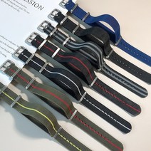 군용 벨트 밀리터리 등산 작업복 버클 허리띠 요대 혁대 캐주얼 혁띠 military belt 블루레드 20mm 22mm 프랑스 군대 낙하산 가방 시계 밴드 나토 줄루 탄성 시계