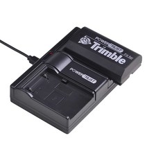 카메라 배터리 충전기 1x54344 Trimble 29518 46607 52030 38403 5700 5800 R7 R8 GNSS MT1000 GPS 수신기 DLi1 호환, 단일옵션