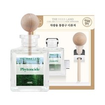 더허브랜드 차량용 통풍구 내추럴 디퓨져 40ml, 피톤치드, 1개
