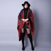여성 머플러 숄 바이미 목도리 레드블라썸 간절기