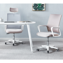 화이트 기본형 헤드형 고급 통풍 에어 메쉬의자 편한 사무용 컴퓨터 게이밍 책상의자 고시생의자 업소용 대량구매