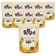 쿠키아 뚜부과자 옥뚜카지(50g) 두부과자 아이 어른 술안주용 건강 간식 스낵, 50g, 10봉