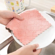 MAME 극세사 벨벳 매직 물먹는 양면 행주 10p 모음, 20개