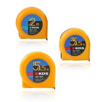 KDS 수동 줄자 2M 3.5M 5.5M 다용도 가정용 산업용, 3.5M (폭 16MM)
