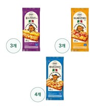 [CJ] 고메 싱글피자 3종 (케이준 x 4개 + 꿀고구마 x 3개 + 허니베이컨 x 3개), 고메싱글피자3종x10