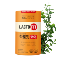 식약처 인증 인정 락토핏 생유산균 코어 프로바이오틱스 분말유산균 락토바실러스 온가족 맞춤형 생유산균 LACTO-5X 종근당건강 60포 장 비타민 영양제 홈쇼핑 방송 건강 식품, 60포 x 1통(2개월), 1개