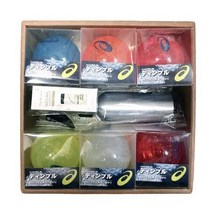 아식스 파크골프공 6개+아오모리 히노키오일+스프레이공병 세트