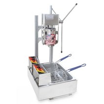 츄러스 기계 추러스 메이커 제조기 간식 자동 튀김기, NP-282 5L+6L 단일 프라이어