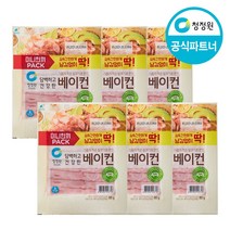 담백하고 건강한 베이컨80g(15입) x6개, 단품