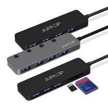 주파집 USB 허브 3.1 JP-HUB, 허브 4구 버튼-HUB200(1.2M)
