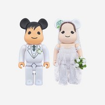 [정품] 베어브릭 그리팅 웨딩 2탄 플러스 400% Bearbrick Greeting Wedding 2 Plus 1162445