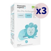 Lowenzahn 뢰벤짠 Anfangsmilch 프레 수입 분유 500g 3개