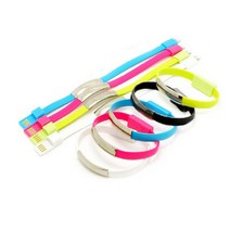 EE LG 5핀 보조배터리 전용 손목밴드 팔찌 케이블, 흰색