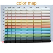 Diy 기계식 키보드 xda 키 캡 11 색 보조 키 캡 pbt 키 캡 1.25u1.5u1.75u2u2.25u2.75u3u 스페이스 바, 색상11, 1.5u 4pcs