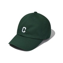 스몰 C 로고 B.B 캡 브리티쉬 그린