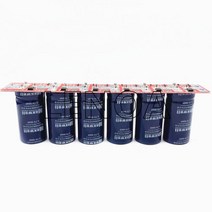 차량용캐패시터 3 핀 슈퍼 커패시터 고전류 2 7v500f 6pcs 페라리 정류기 모듈 16v83f
