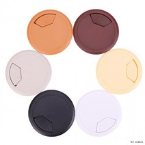 데스크홀커버 60mm 엘로우 전선캡 홀커버 마개 뚜껑, 데스크홀커버 BL01288(60mm)