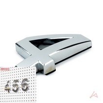 이니셜숫자4 은색 50 번호판 테이블번호판 락카번호판