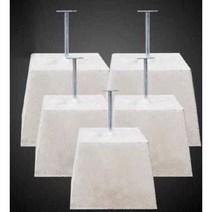 휀스톤 주춧돌 휀스 기초 기초석 경계석 옹벽 한옥, 200x150x150mm, 1개