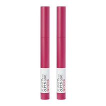 메이블린 뉴욕 슈퍼스테이 립크레용 1.2g, 35 트릿유어셀프, 2개