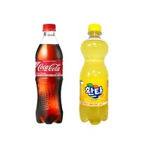 [코카콜라] 업소용 코카콜라 500ml 12입 + 환타파인 500ml 12입