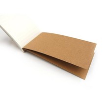 크래프트 휴대용 핸드 메모장 가로줄 핸드메모장, 상세페이지 참조
