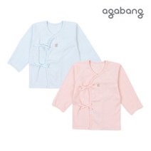 [아가방] [더센트럴] 레이첼배내저고리(BLUE PINK)_01Q117002