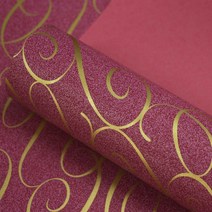 나모몰 명절 선물포장지 포장리본, 1개, 07-02.노이즈 종이롤(20m)_핑크