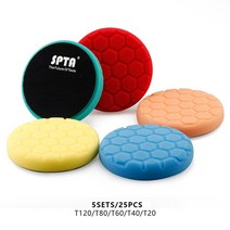 핸드그라인더 샌딩기 자동차 무선 광택기 폴리셔 대량 판매 2pcs amp 5pcs 울, 5sets 믹스 컬러, 3인치 지지대, 씨엔