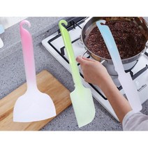 반죽 소스 으깨기 일본 알뜰 주걱 베이킹 밥숟가락 이유식준비물 조리도구 자취생 신혼 볶음, 1개, 에코알뜰주걱 - 중