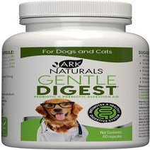 Ark Naturals Gentle Digest Capsules Vet Recommended Dog and Cat Prebiotics and Probiotics Digestiv, 1