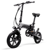 LANKELEISI-G100 미니 전기 자전거 36V 400W 8.7Ah 리튬 배터리 Ebike 보조 고속 14 인치 접이식 드롭 배송, 2.Black grey - 8.7Ah Battery-4, 01 8.7Ah Battery