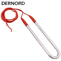 DERNORD 침수 가열 요소 12v DC 태양열 온수기 U 형 관형 전기 히터 200w, 02 24V 200w 12x270mm