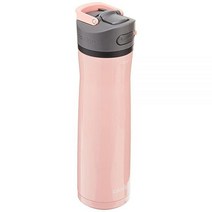 콘티고 물병 텀블러 Ashland Chill 20 오토스파우트 뚜껑 포함 스테인리스 스틸 6804g(24온스) 블루베리, 24oz, Pink Lemonade콘티고