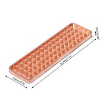 쿨러 쿨링 팬 써멀 구리스 패드 내구성 구리 NVME NGFF M.2 방열판 2280 SSD 금속 시트 열전도율 실리콘 웨이퍼 냉각 팬 M2 방열판, 01 2mm