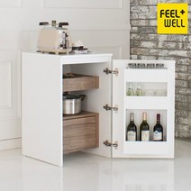 아트박스/필웰 ST9626 데이아다기능틈새주방수납장500, 좌측