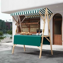 플리마켓매대 이동식 진열매대 판매대 조립식 가판대 120x60x200, O