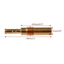 예초기 부품 카브레타 Keihin CB GY6 KOSO PE CVK FCR 기화기용 느린 파일럿 제트 바이스 인젝터 노즐 32/, 09 50