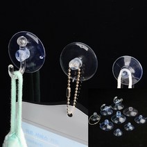 욕실 거울 흡착 고무 압착큐방 흡착빨판, 22mm (16P)
