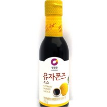 청정원 유자폰즈 소스 GS+2623EA