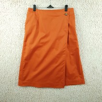 빈티지프렌/ [여L](미사용)유니클로 밴딩 랩 스커트