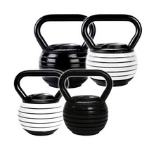 모아클래스 올인원 무게조절 케틀벨 ~18kg, 화이트(최대18kg까지), 1개
