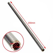 1pc 실버 304 스테인레스 스틸 모세관 튜브 12mm OD 10mm ID 250mm 길이 Mayitr| |, 1개
