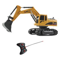 rc카 굴삭기 장난감 미니 원격 제어 불도저 124 5ch remote control