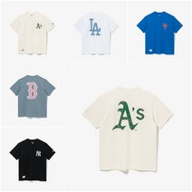 [국내 매장판] NEWERA 뉴에라 MLB 빅 페이즐리 반팔 티셔츠 5종13086596 13086597 13086598 13086599 13086600 285542