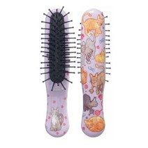 [천삼백케이] [켄트브러쉬] 켄트 아트헤즈 포켓사이즈 쿠션 브러쉬(고양이), 단품